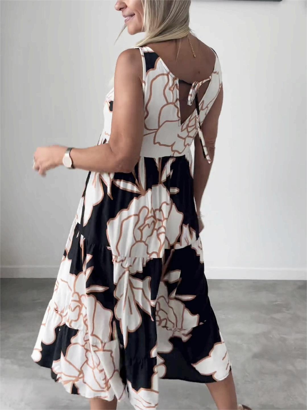 MARY | Elegantes Blumenkleid für Frauen