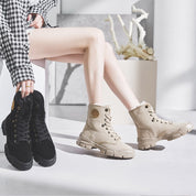 ZoeysBoots I Wildlederstiefel mit Futter für Damen 2