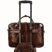 Milan | Leren Crossbody Messenger Laptop Handtasche