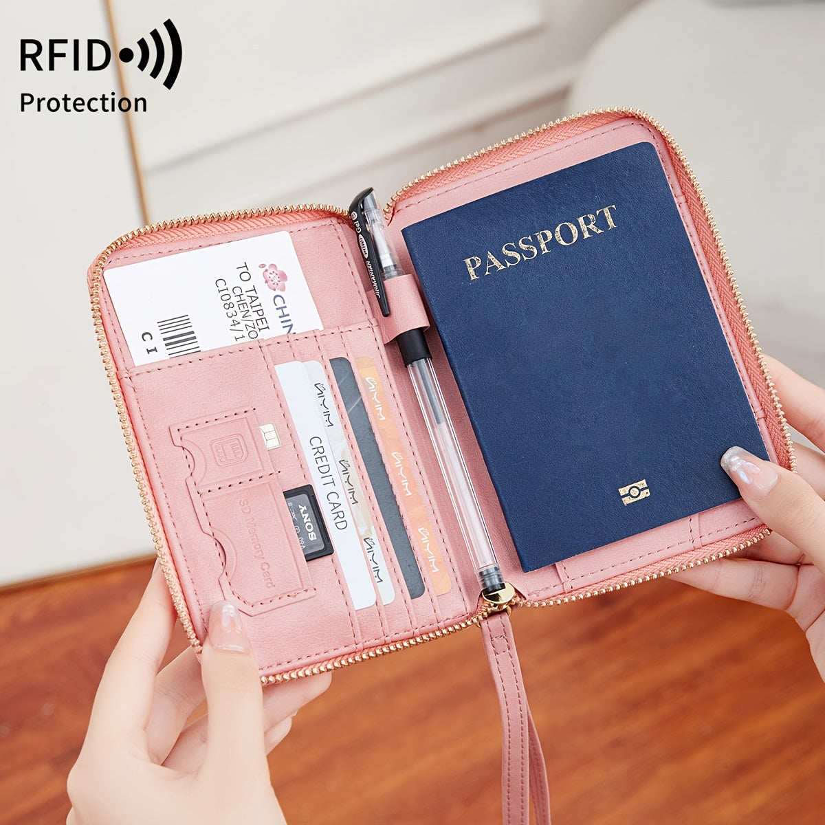 Luz | RFID-sichere Reisebörse