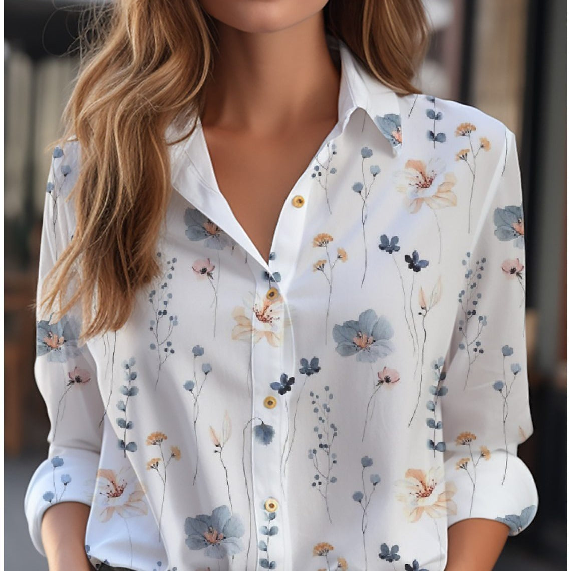 FLORIEN | Bluse mit Blumenmuster