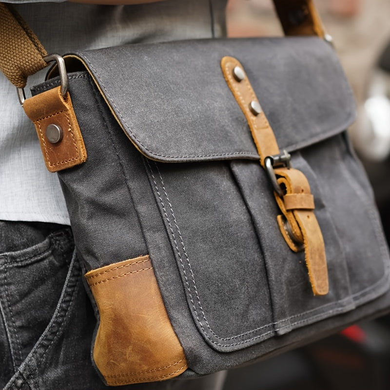 Lars | Retro Canvas Reis Schultertasche