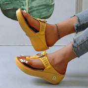 ADELAIDE | Wedge Sandalen