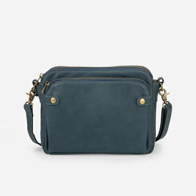 Lana | Kleine wasserdichte Ledertasche für die Schulter