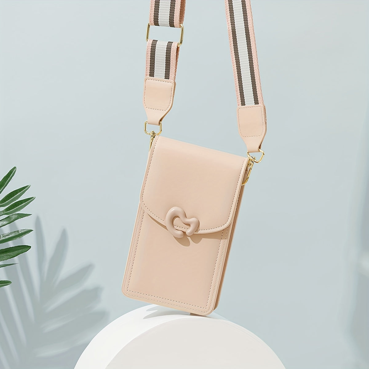 Sophie | Schlanke Gestreifte Band Schultertasche