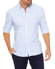 Kurt | Elegantes Hemd mit Stretch und Knopfleiste