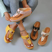 ADELAIDE | Wedge Sandalen