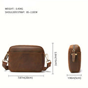 Ethan | Premium Rinderleder Leren Crossbody Sling Tasche