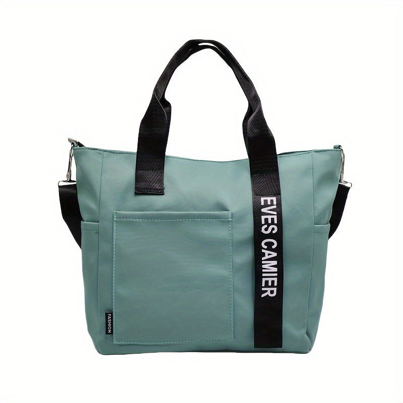 Sophie | Canvas Schultertasche mit mehreren Fächern