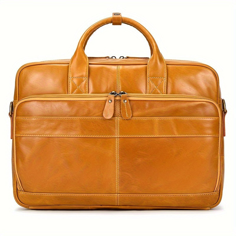 Milan | Leren Crossbody Messenger Laptop Handtasche