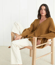 Lena | Exquisite Kaschmirmischung Strickjacke für Klassische Eleganz