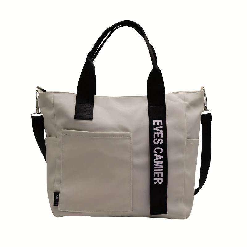 Sophie | Canvas Schultertasche mit mehreren Fächern