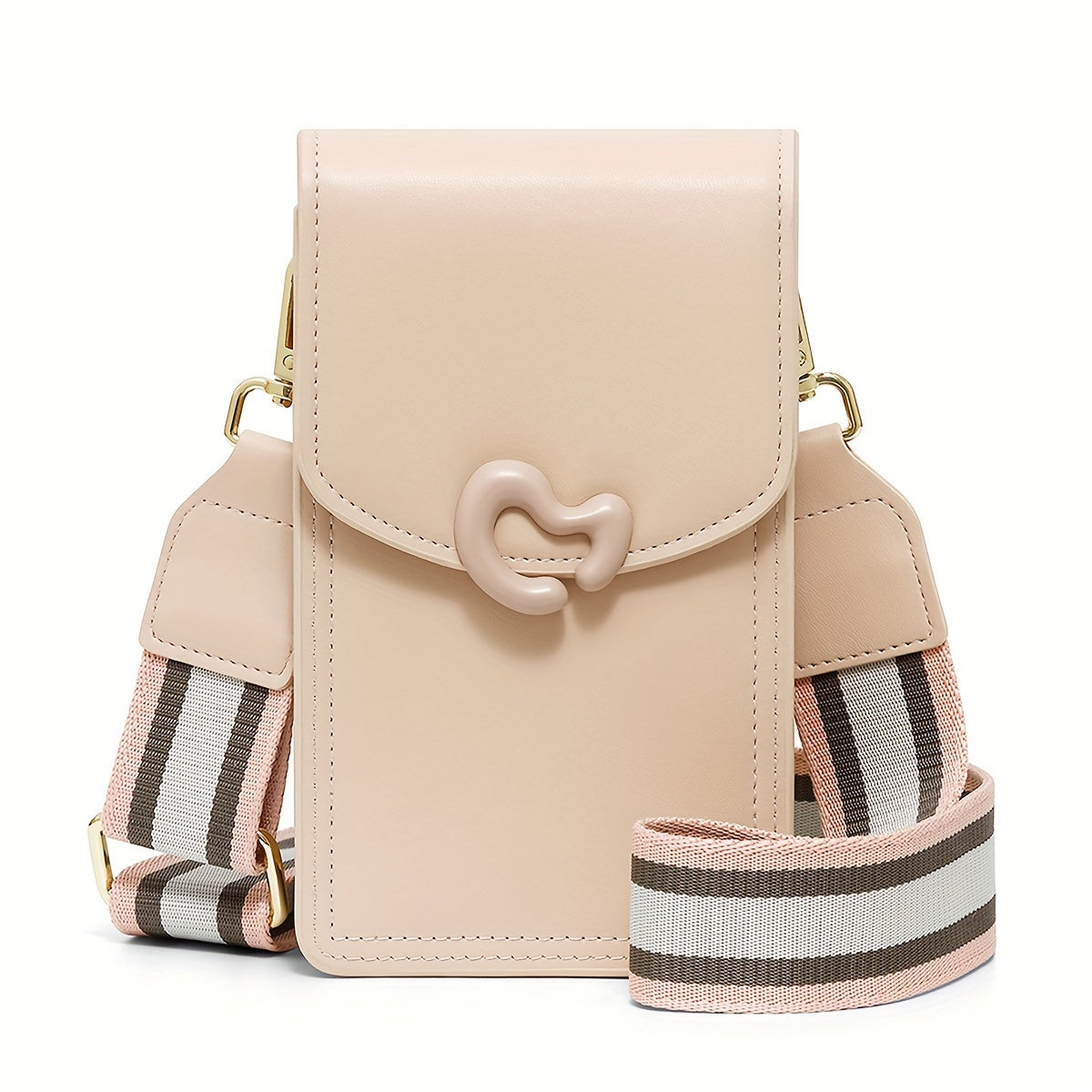 Sophie | Schlanke Gestreifte Band Schultertasche