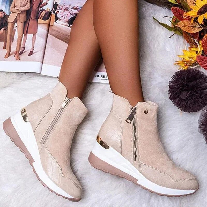 Mia | Trendige Kurzstiefel – Stil & Bequemlichkeit perfekt kombiniert