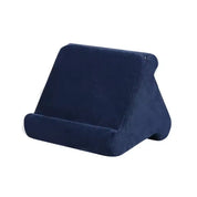 Einstellbarer Tablet -Standhalter mit weichem Stoff Design für iPad und Tablets - perfekt zum Lesen und Filmen