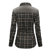 Elke | Warme Damen Flanelljacke für Outdoor und Winter