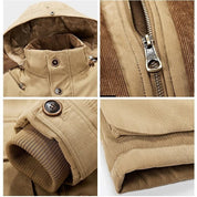DANIEL | Herren Winterjacke mit Kapuze