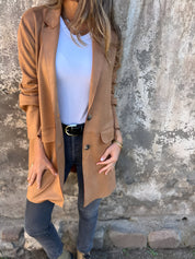 Elicia | Elegante Damenjacke in mittlerer Länge