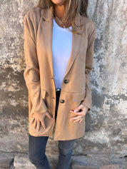Elicia | Elegante Damenjacke in mittlerer Länge