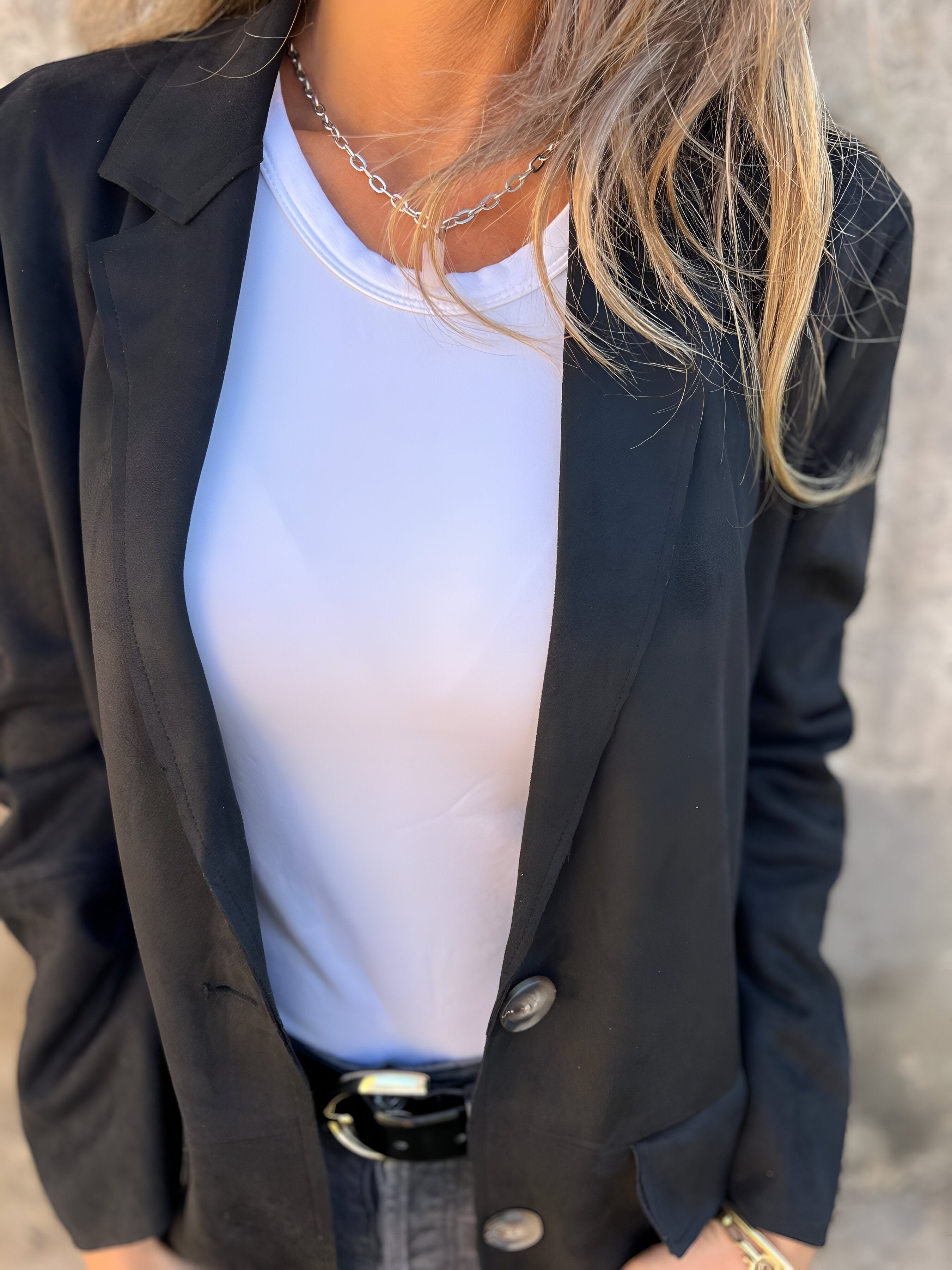 Elicia | Elegante Damenjacke in mittlerer Länge