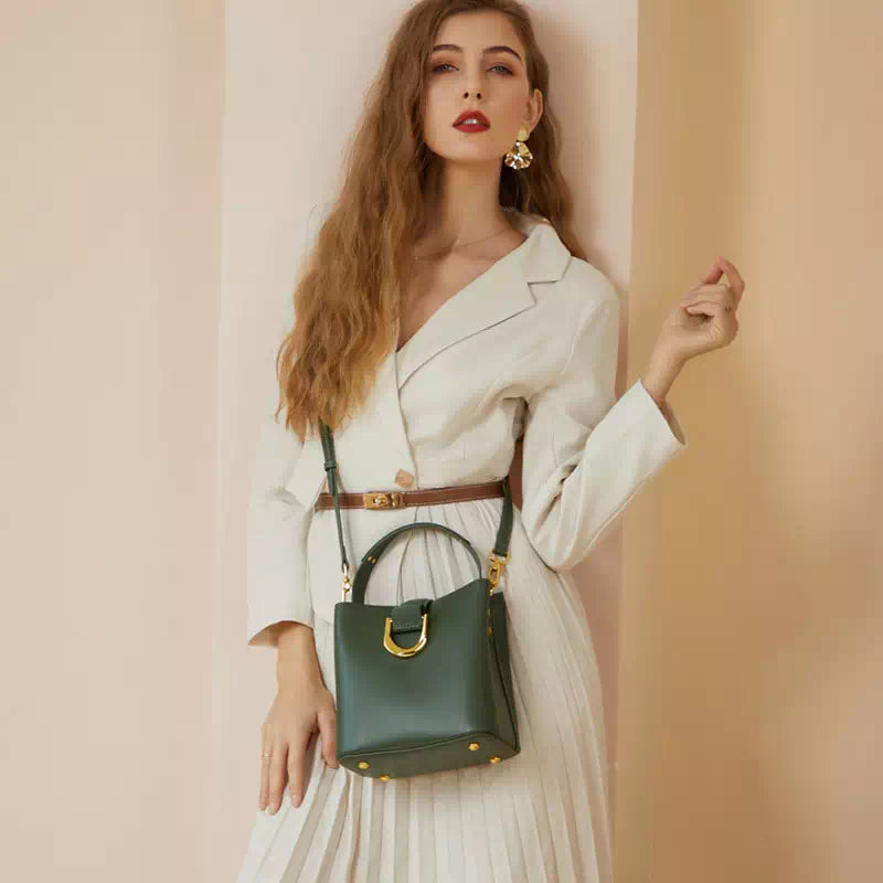 Sophie | Kompakte Ledere Reisetasche Schultertasche