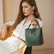 Sophie | Kompakte Ledere Reisetasche Schultertasche