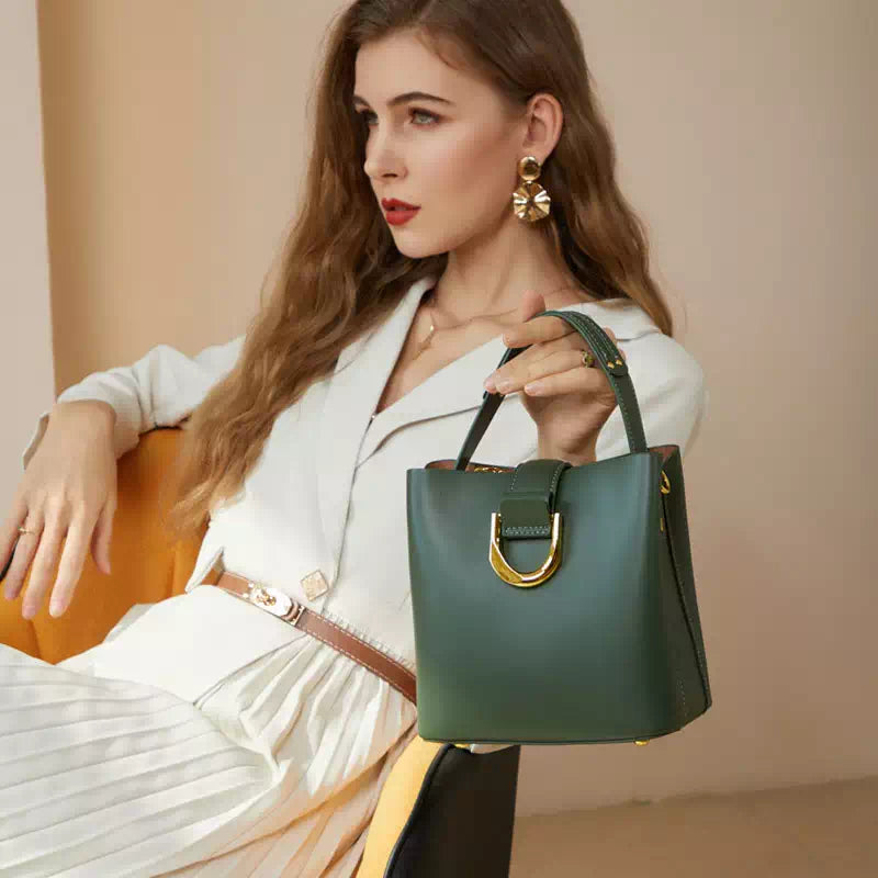 Sophie | Kompakte Ledere Reisetasche Schultertasche