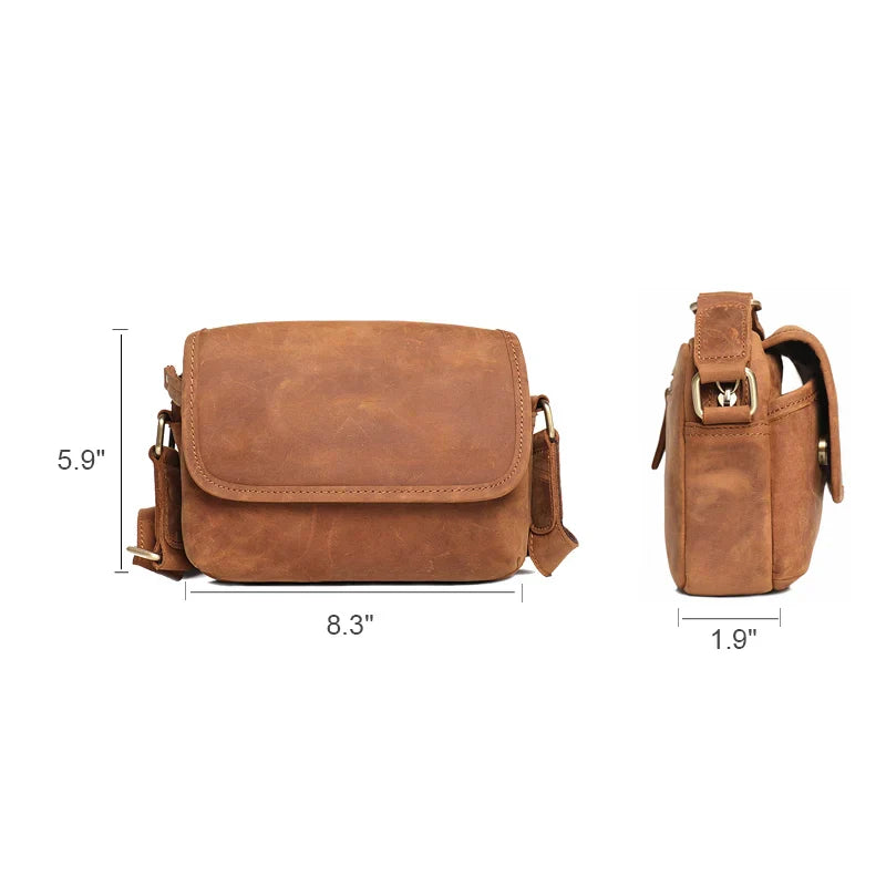 Romeo | Kompakte Ledere Kleine Schultertasche