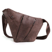 Jaxon | Urban Geometrische Leder Crossbody Tasche