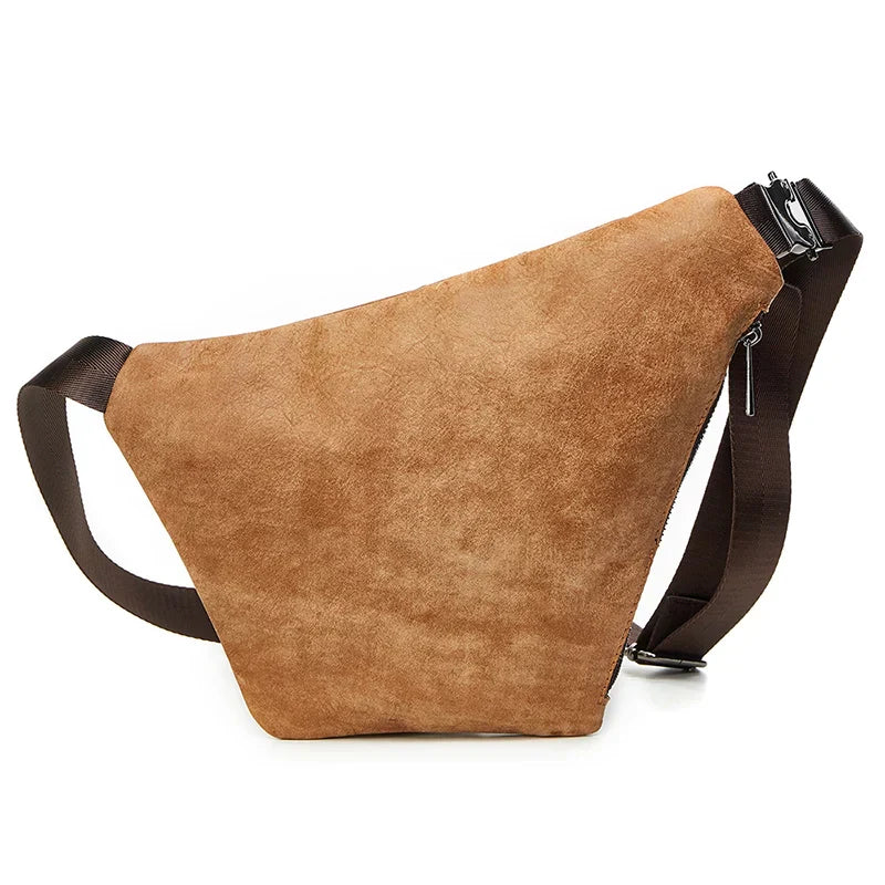 Jaxon | Urban Geometrische Leder Crossbody Tasche