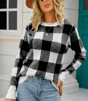 Cona | Bequemer Kariert Pullover mit Zeitlosem Stil