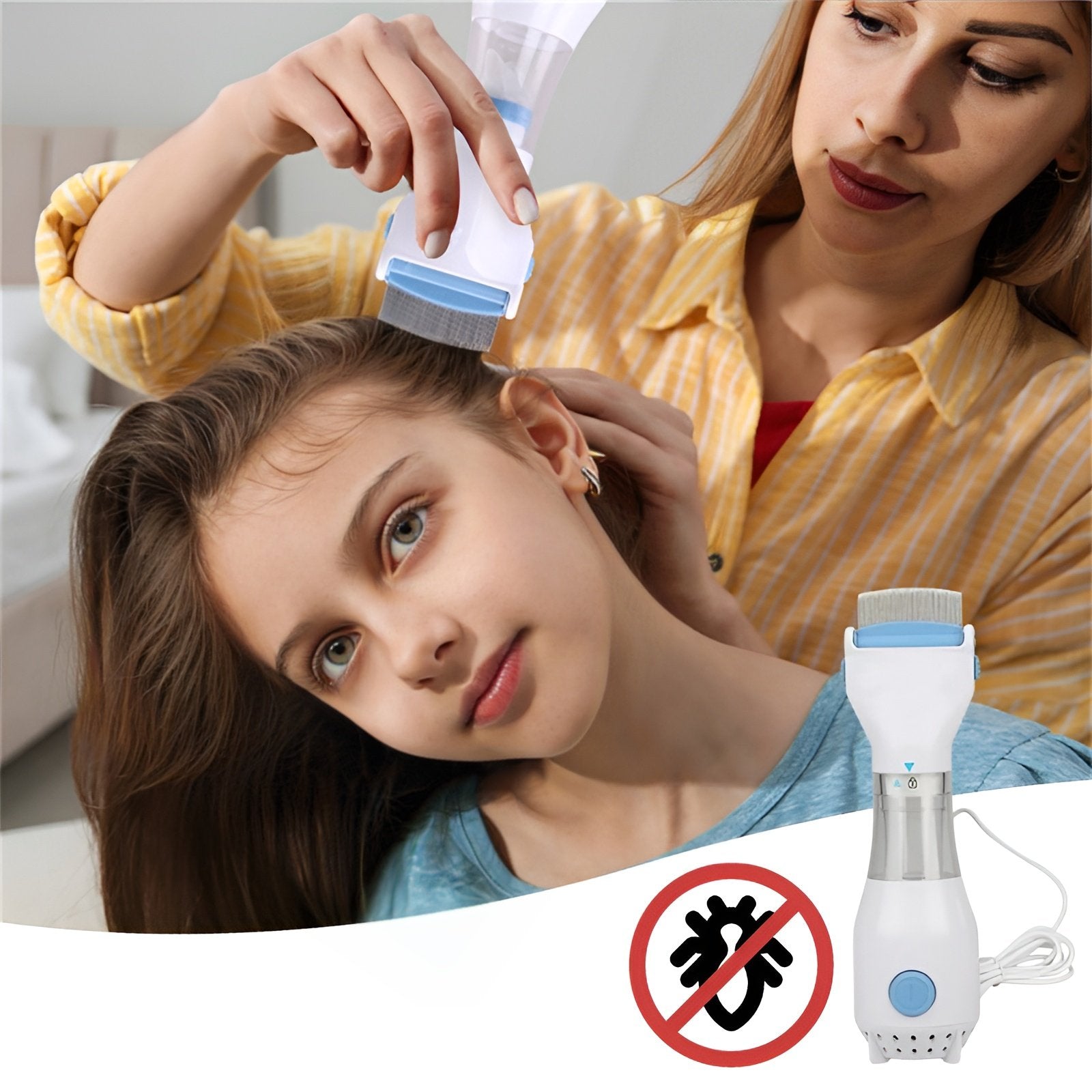 Electric Lice Comb Lice Entferner wahr - frei und sicher - Floh-1
