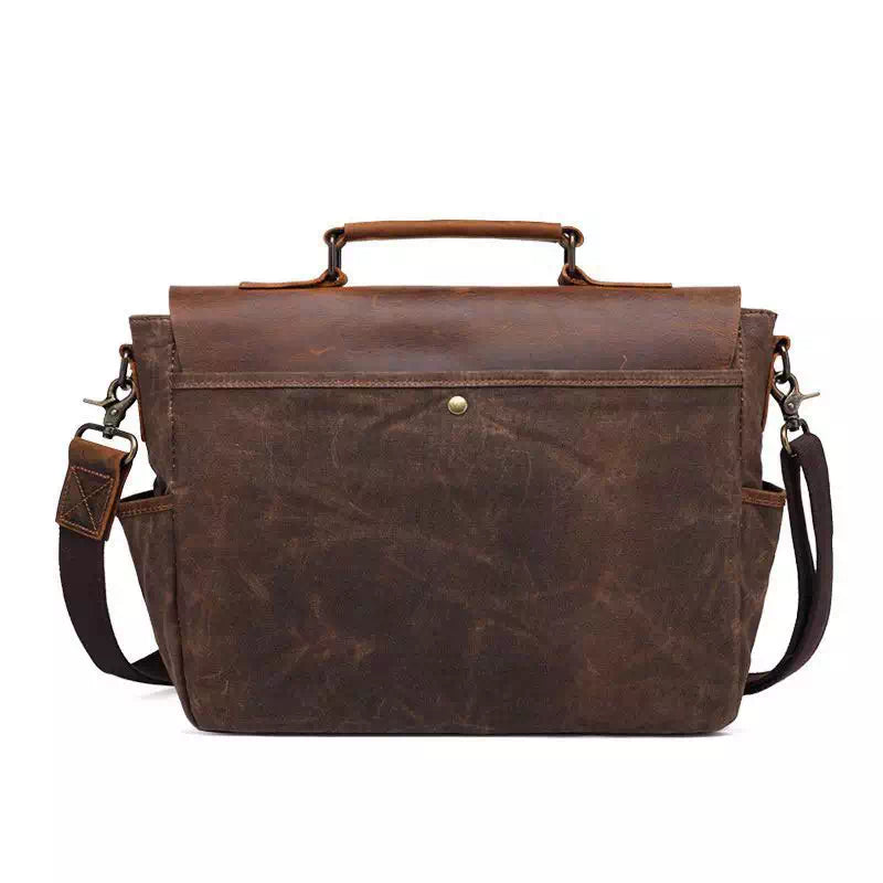 Victor | Robuste Canvas-Schultertasche