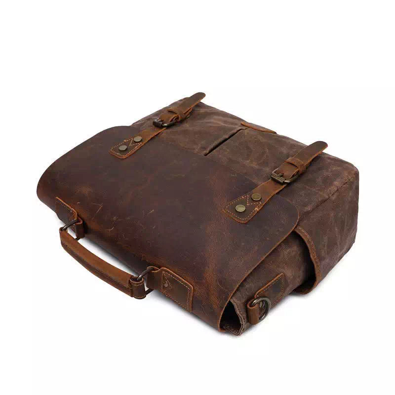 Victor | Robuste Canvas-Schultertasche