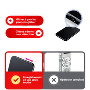 Mini Professional Spy Microfon Recorder-Ultra-Slim-Design, 50-Stunden-Akkulaufzeit, hochwertiger Klang für diskrete Audioaufnahme-5