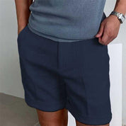  Herren -Leinenshorts - entspannte Pass-6