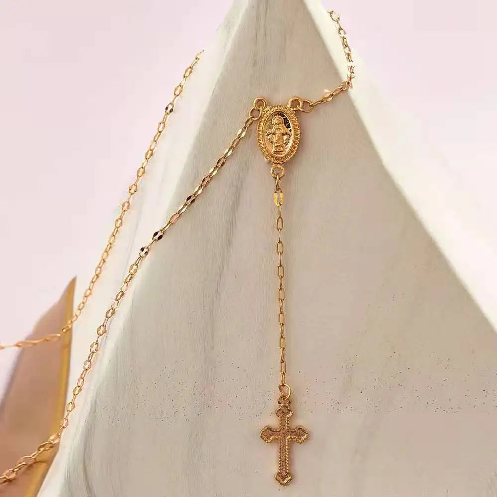 Emma | Elegante Rosenkranz Halskette für Damen