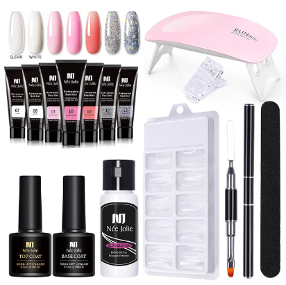 POLYGEL NALS Starter Kit! - Langzeitnagellack - einfach zu bedienen - Molie-2