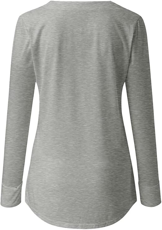 Emily | Lässiges Damenshirt mit Reißverschluss und Rundhalsausschnitt