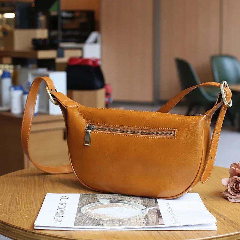 Maya | Elegante Leder Crossbody Tasche