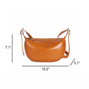 Maya | Elegante Leder Crossbody Tasche